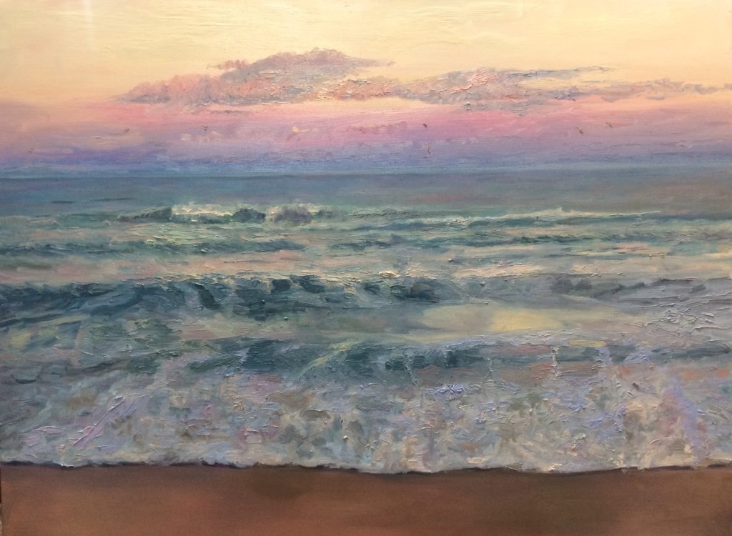 Afterglow oil painting by Jill Nichols