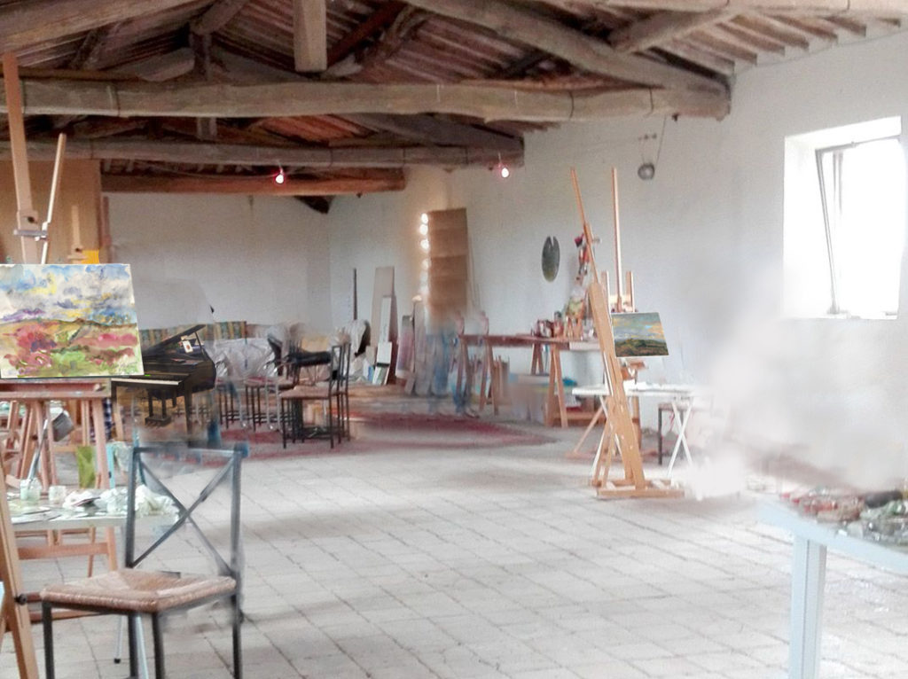 The Studio, a short walk from the main house