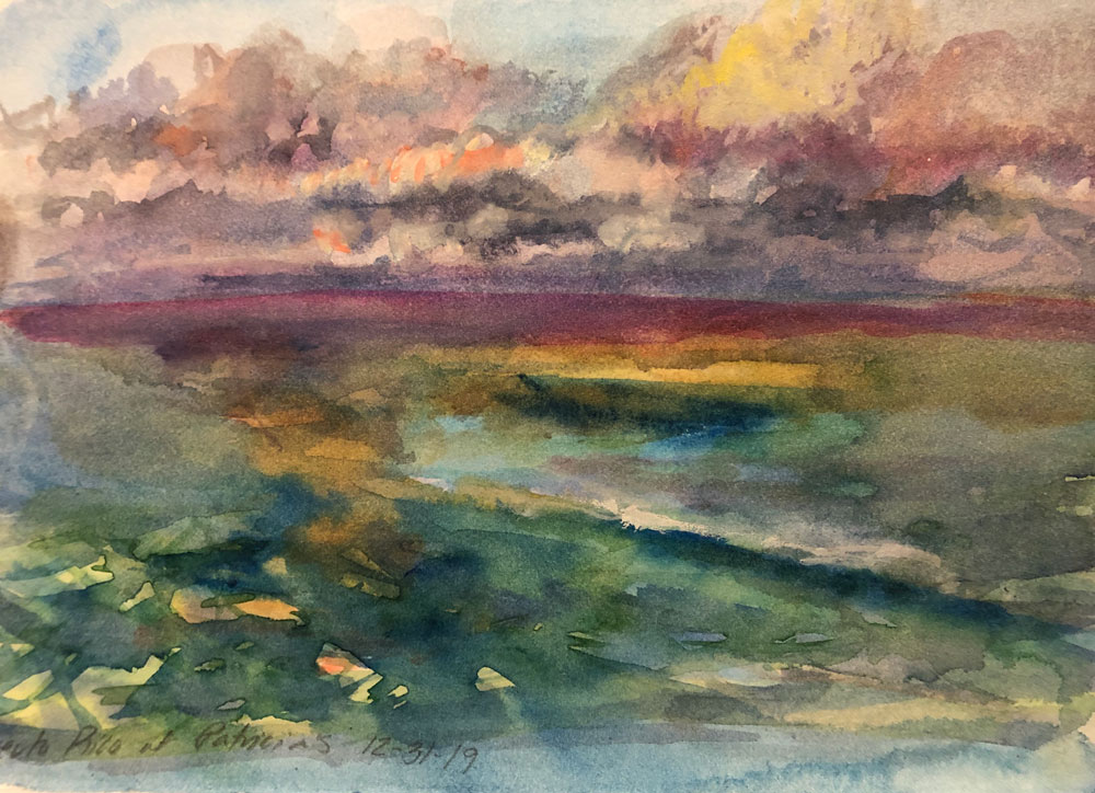 Jill Nichols Watercolor painting