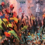 Jill Nichols Fine Art-Italy Plein air painting