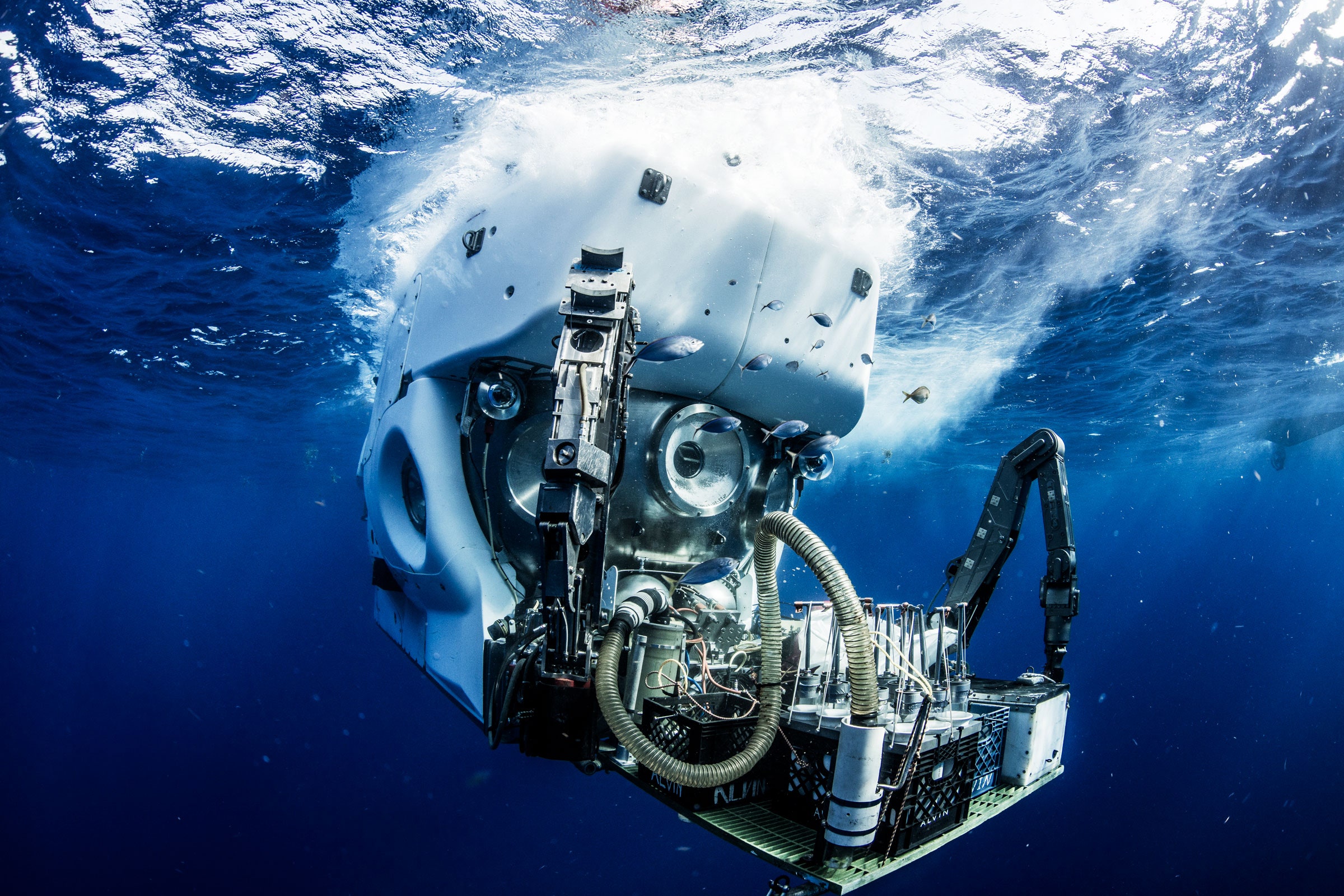 Alvin deep sea submersible Woods Hole Institute