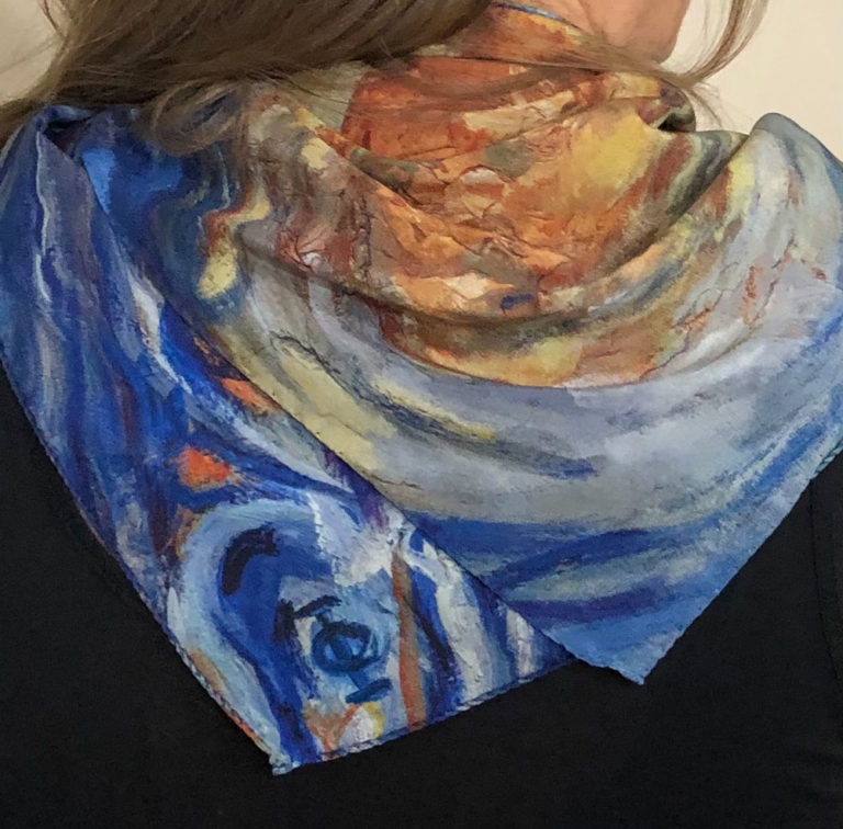 Vatican Art Italian silk scarf
