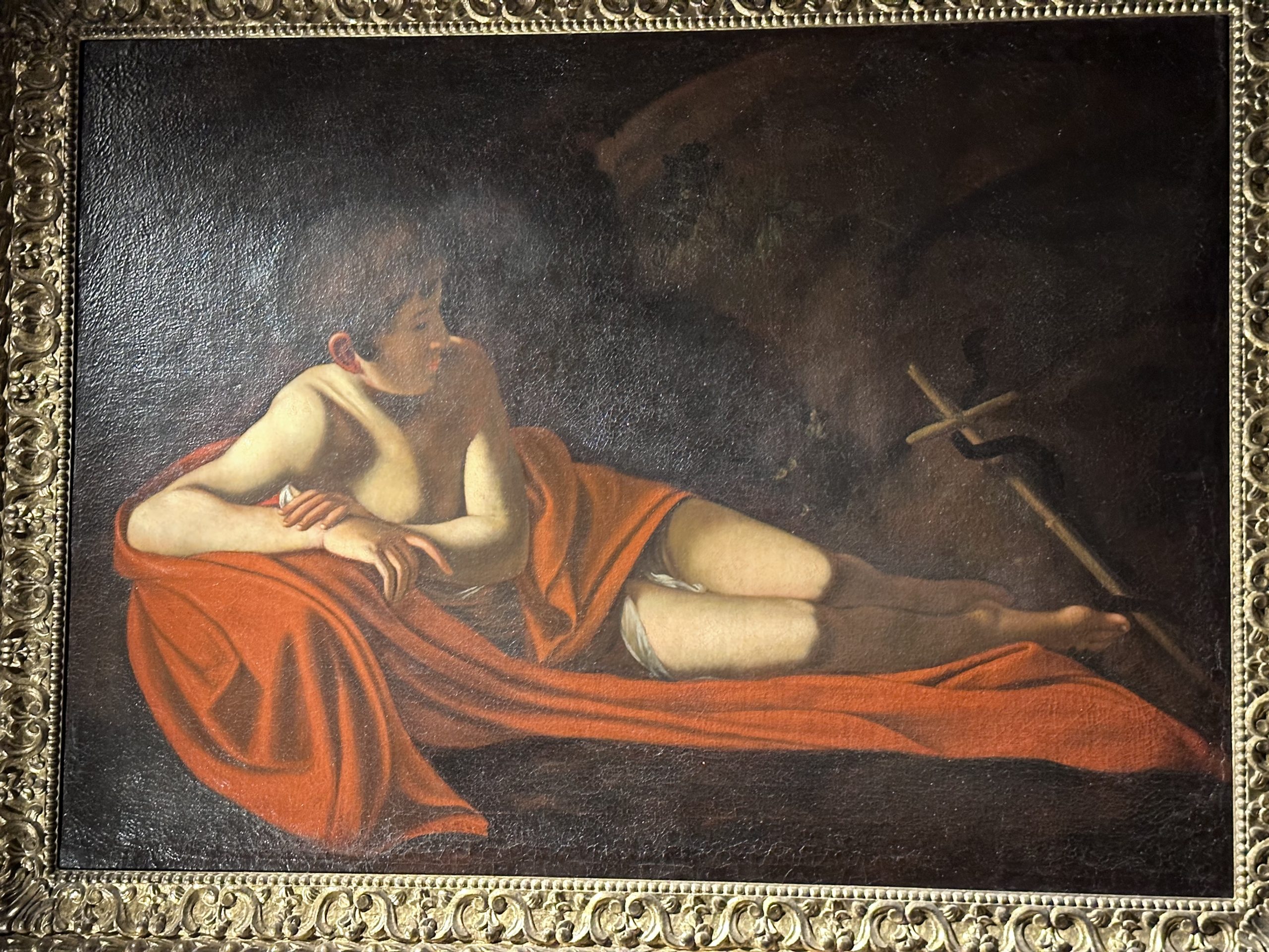 Caravaggio at the museum in the nearby Medieval village of Pitigliano