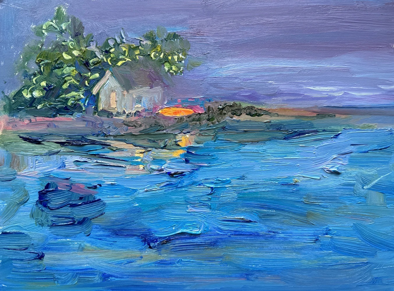 Oil Demo, Golden Hour