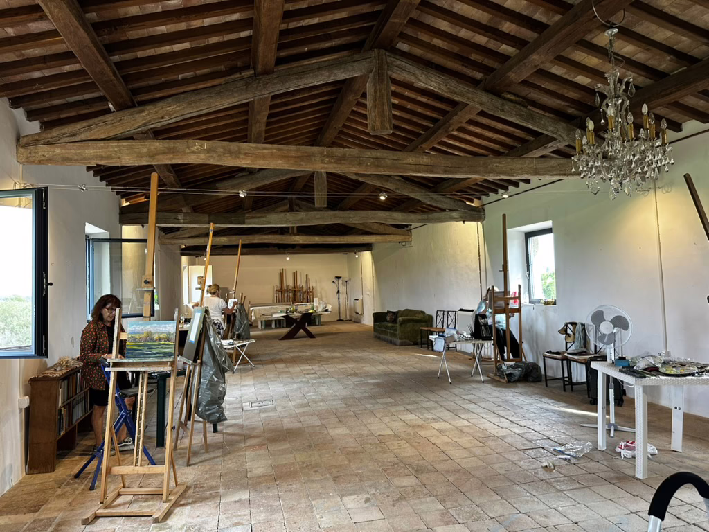 Farnese, Italy Painting Studio